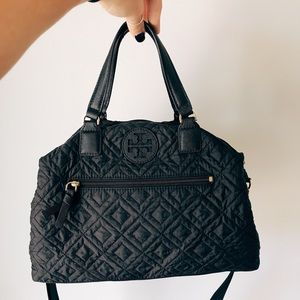 Tory Burch Ella quilted satchel
